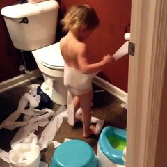 S'habiller avec du papier toilette