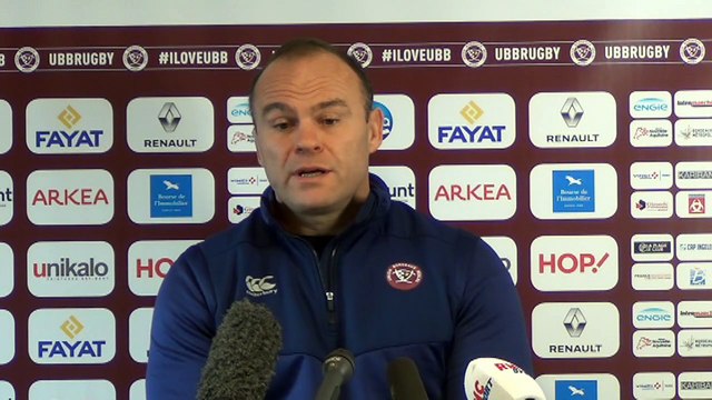 POINT PRESSE AVANT UBB TOULON