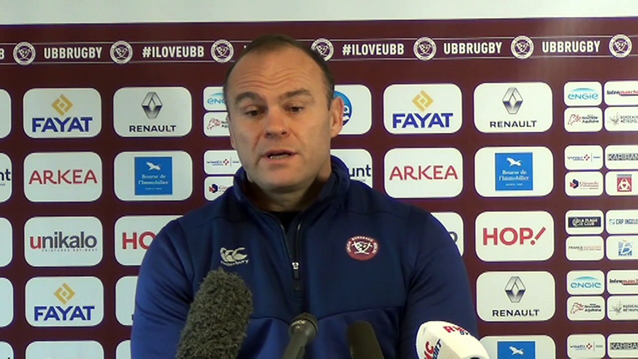POINT PRESSE AVANT UBB TOULON