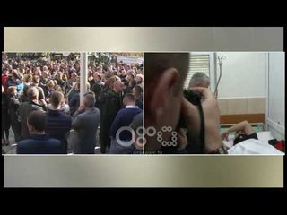 Ora News - Ministri Lleshaj viziton në spital policët e plagosur: Ju na bëni krenarë!