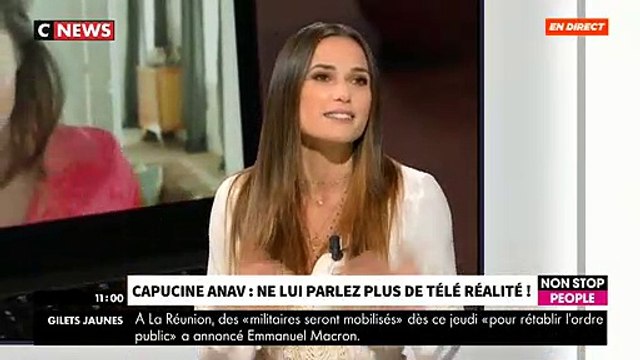 EXCLU - Capucine Anav: Aujourd'hui, j'ai l'impression que les candidats de télé-réalité jouent tous un petit peu un rôle - VIDEO