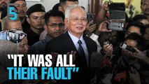 EVENING 5: Najib puts blame on Goldman Sachs