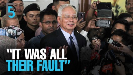 EVENING 5: Najib puts blame on Goldman Sachs