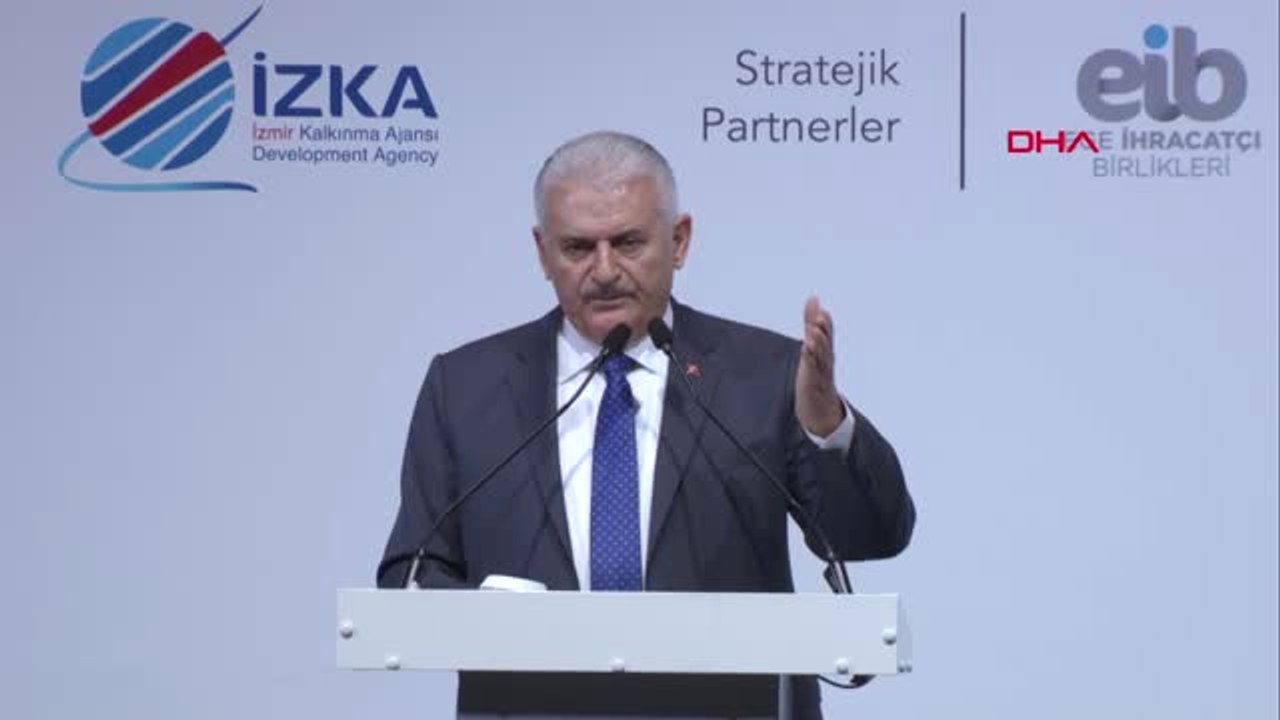 İzmir TBMM Başkanı Yıldırım PKK Da, Fetö De, Deaş da Her Türlü Terör Örgütü Bu Ülkenin Başına...