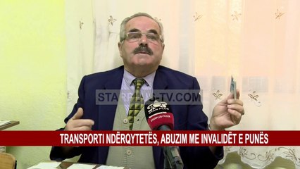 TRANSPORTI NDËRQYTETËS, ABUZIM ME INVALIDËT E PUNËS
