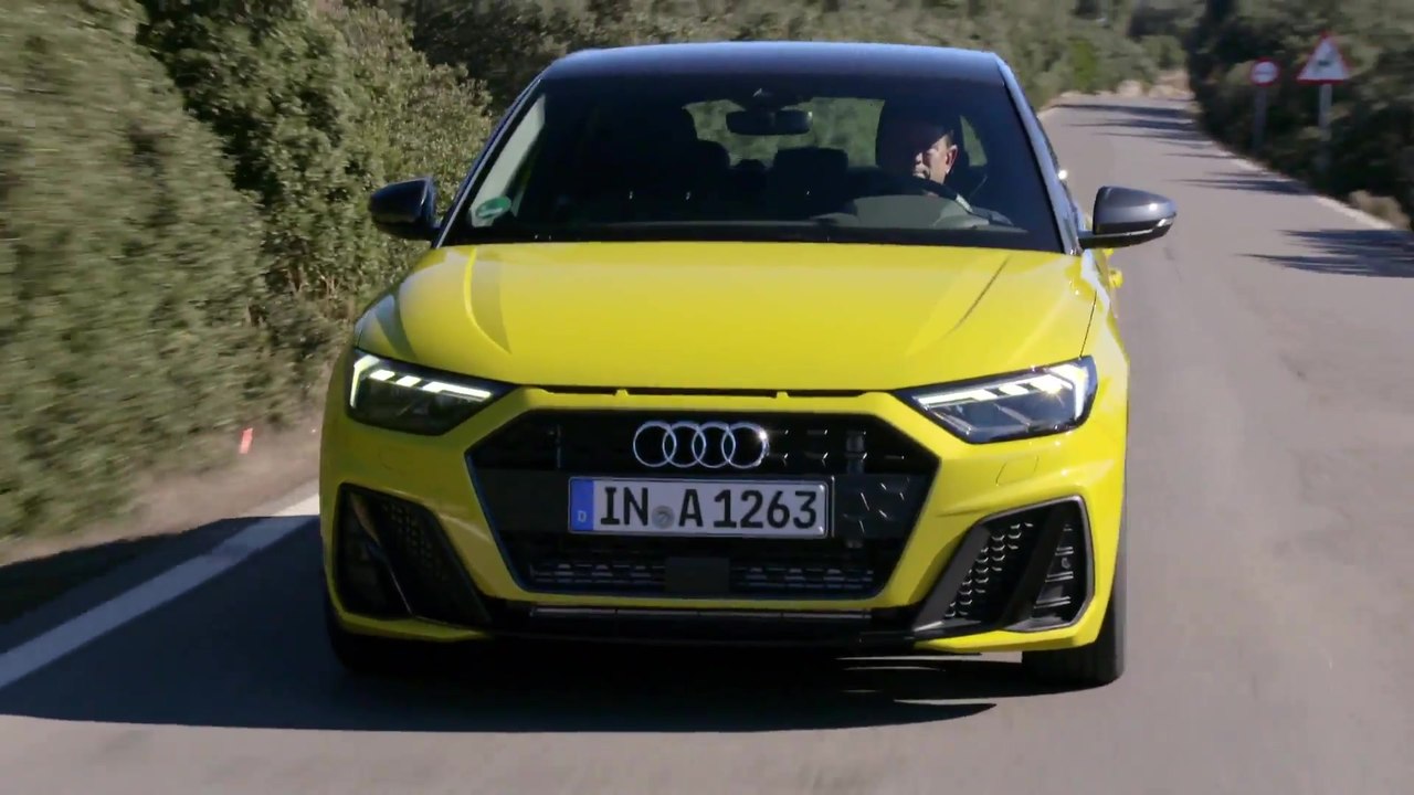2018 Audi A1 Driving Video in Python yellow - video Dailymotion