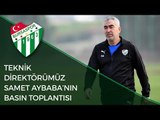 Teknik Direktörümüz Samet Aybaba Akhisarspor Maçı Öncesi Basın Toplantısı Düzenliyor