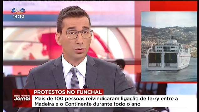 Manifestação na Madeira por uma ligação Ferry ao longo de todo o ano