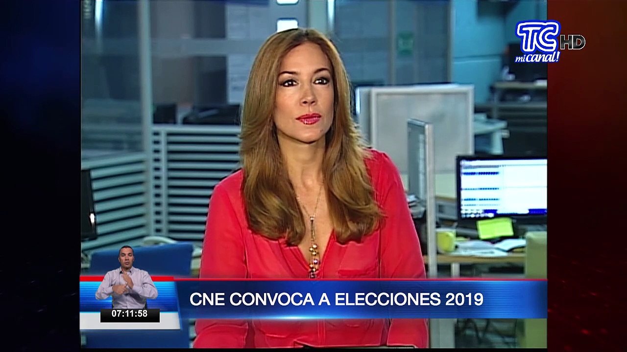 CNE convoca a elecciones 2019