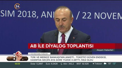 Türkiye ile AB heyetleri diyalog toplantısında bir araya geldi