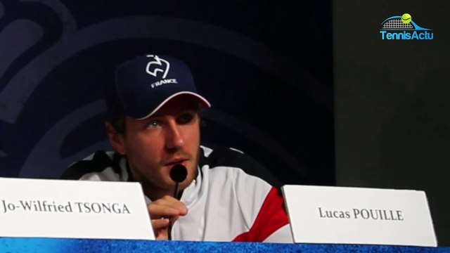 Coupe Davis 2018 - France-Croatie - Lucas Pouille : Je tiens prêt si je dois jouer dimanche... !
