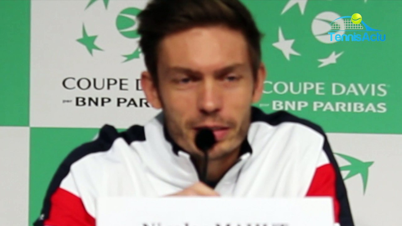Coupe Davis 2018 - France-Croatie - Nicolas Mahut : "Un privilège, une fierté de jouer cette finale de Coupe Davis"