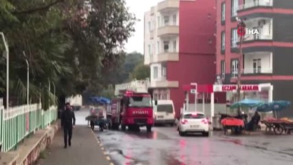 İpe Dolanan Güvercini İtfaiye Kurtardı