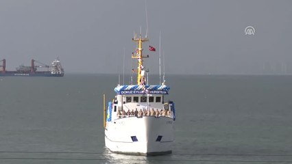 TBMM Başkanı Yıldırım, Piri Reis Gemisi'ni Selamladı