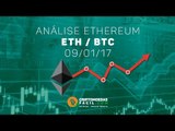  Análise Técnica Ethereum – ETH/BTC – 09/01/2017