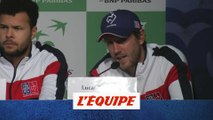 Pouille «A moi de me tenir prêt» - Tennis - Coupe Davis