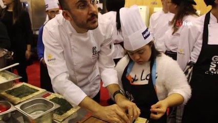 Suşi Yapan Down Sendromlular, Samsun Gıda Fuarı'nda İlgi Odağı Oldu