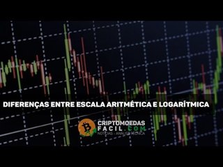 ✅ Diferenças entre escala aritmética e logarítmica