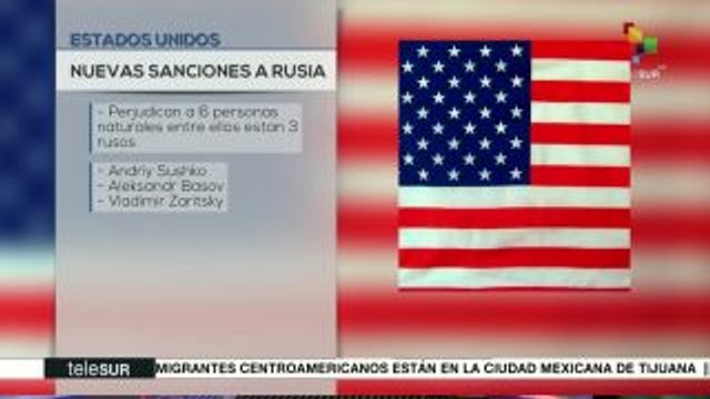 Nuevas sanciones de Estados Unidos a Rusia