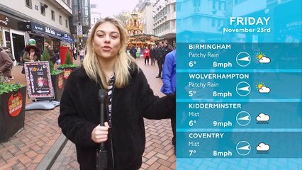 WEATHER: November 23rd 2018