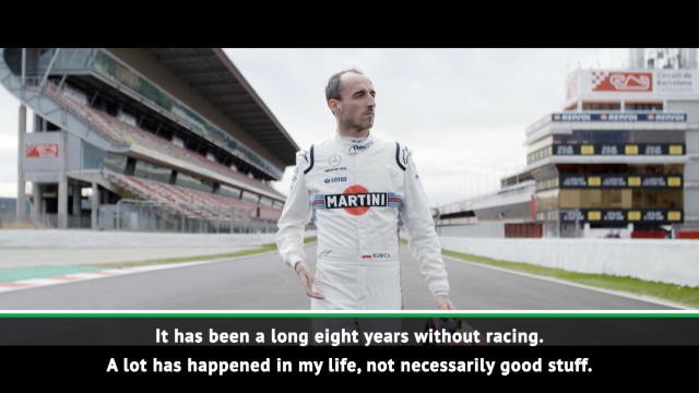 It's one of the biggest achievements of my life - Kubica on F1 return