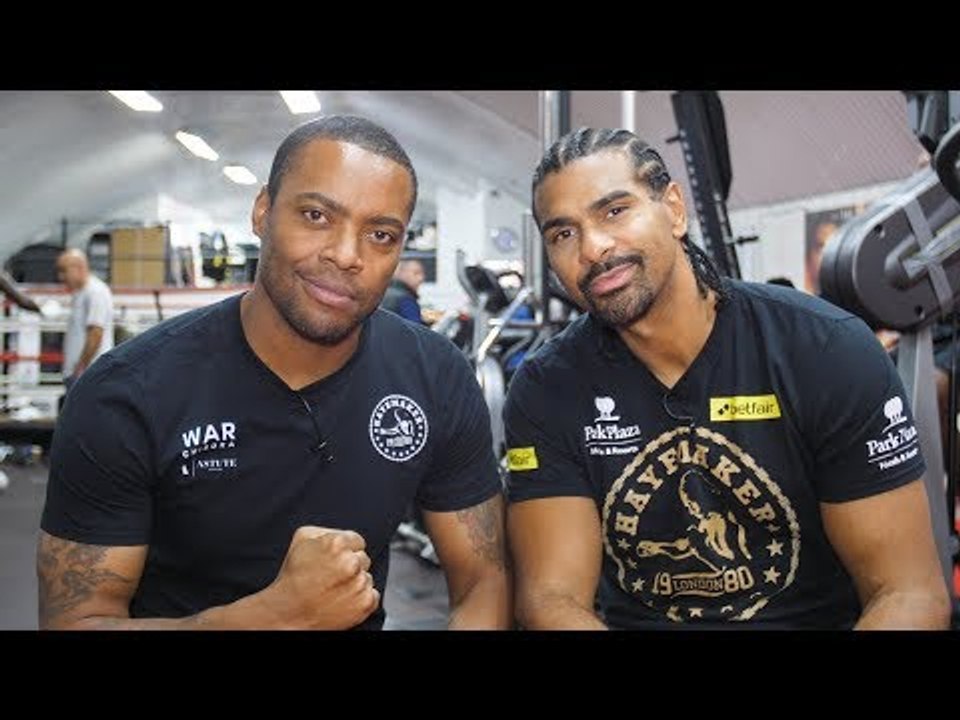 DAVID HAYE: Life After FIGHTING, TRAINING Dereck Chisora & WORKING w/ Eddie Hearn!
