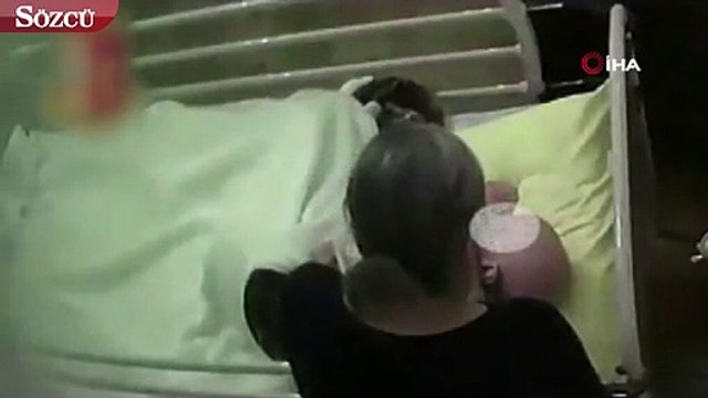 Yaşlılara eziyet eden bakıcı gizli kamera ile yakalandı