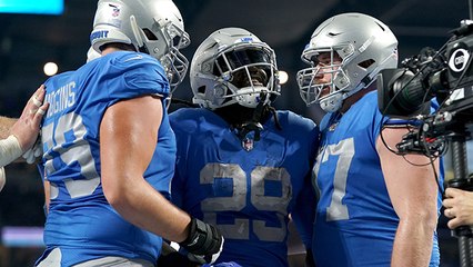 Blount careens into end zone on second effort