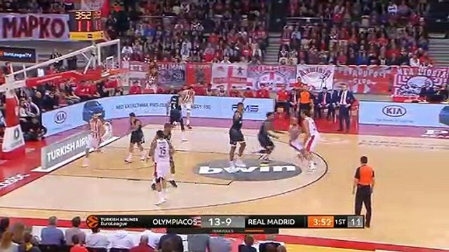 Vassilis Spanoulis on fire against Real