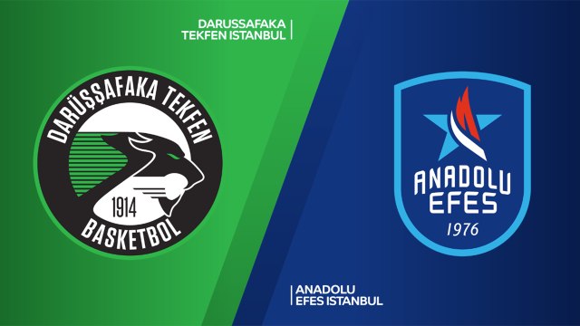 Darussafaka Tekfen Istanbul - Anadolu Efes Istanbul Highlights | Turkish Airlines EuroLeague RS Round 9