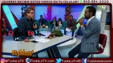 Aramis Villalona llora en emotiva entrevista-COLORVISION -VIDEO
