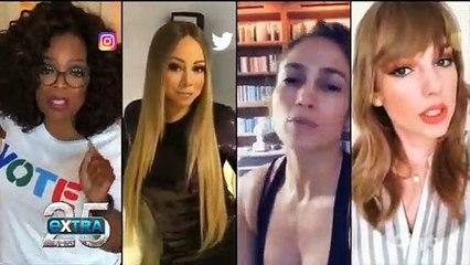 Demi Lovato et Mariah Carey-Extra-6 Novembre 2018