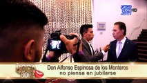 Don Alfonso Espinoza de los Monteros no piensa en jubilarse