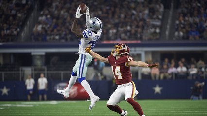 Anthony Brown leaps in front of McCoy's pass for INT