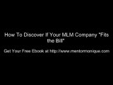 MLM Training Videos: Does Your MLM Company Fit The Bill?