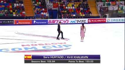 Sara Hurtado & Kirill Khaliavin ESP Free Dance 2018 Rostelecom Cup