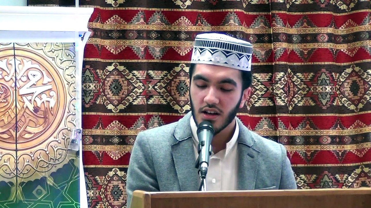 Naat by Tahir Ilyas at MQI Glasgow on 19th Nov 2018,  Milad e Mustafa Confrence