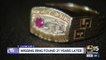 Lost class ring found, returned to Valley man decades later