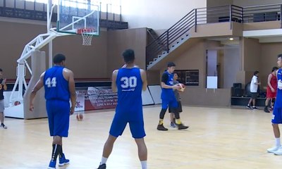 Timnas Basket Indonesia Kalahkan Satria Muda 67-65
