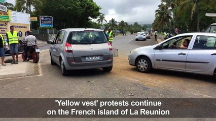 French island rocked by cost-of-living protests