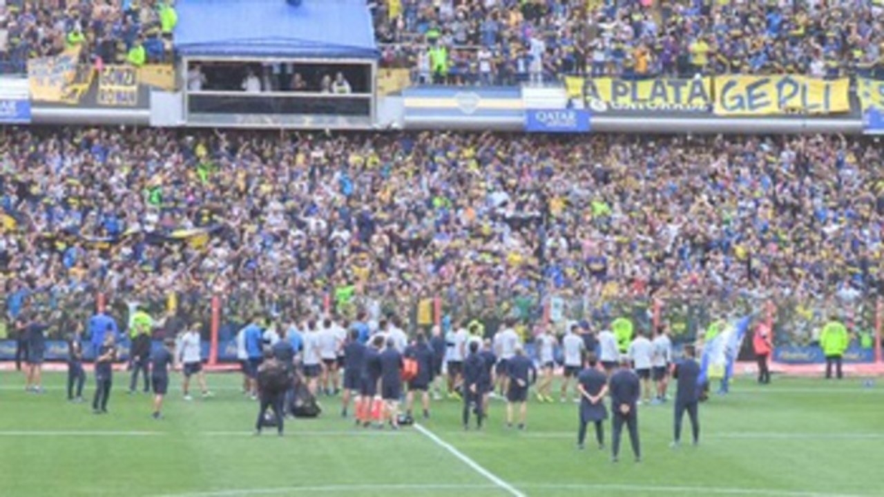 A dos días: 'La Bombonera' estalla con la hinchada en la despedida de Boca