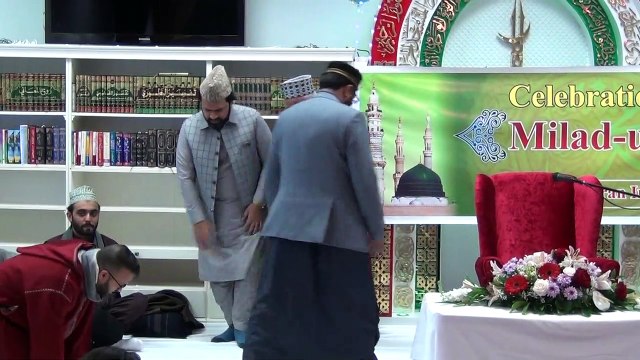 Naat by Munir ul Husnain Chishti Sb at MQI Glasgow on 19th Nov 2018, Milad e Mustafa Confrence
