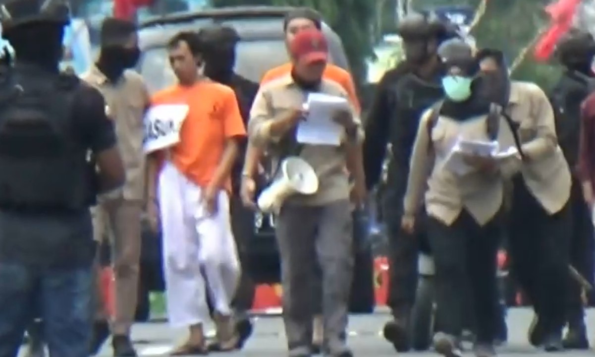 Densus Gelar Rekonstruksi Penangkapan Terduga Teroris di Sleman