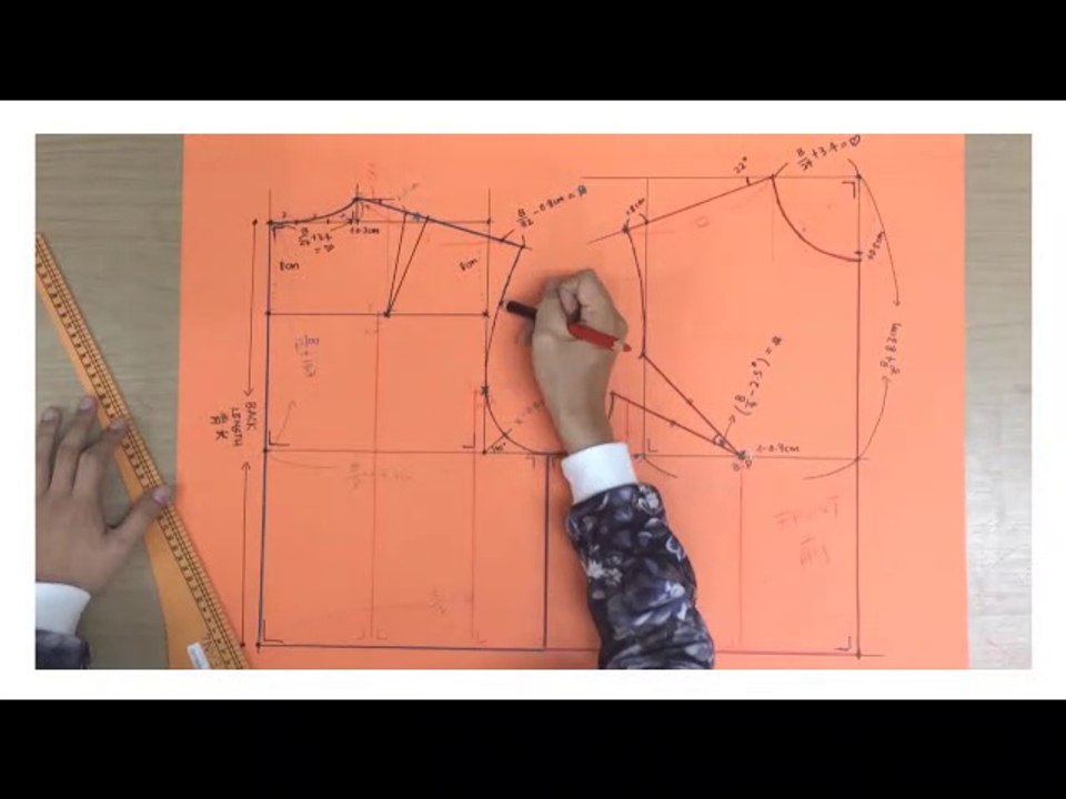 DIY New Bunka Basic Bodice Pattern Drafting (Womenswear) | 新文化原型制图打版 |