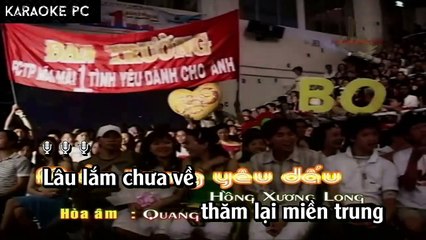 Karaoke Miền Trung Yêu Dấu - Đan Trường