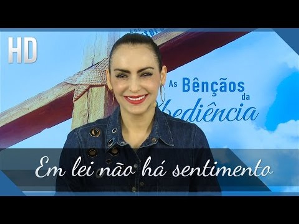 Em lei não há sentimento - Bispa Cléo