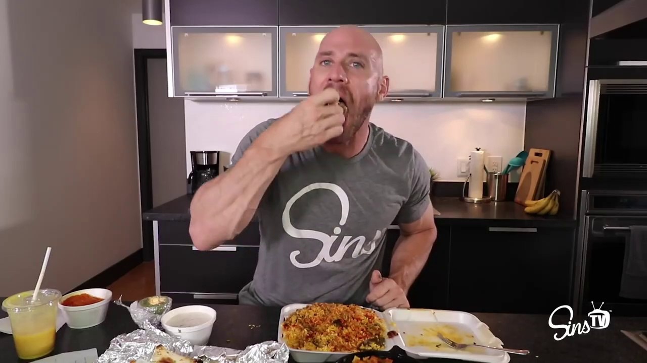 Johnny Sins Trying Indian Food  for the 1st Time!