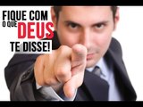 Trecho de Vida & Fé com a Bispa Cléo - Fique com o que Deus te disse!