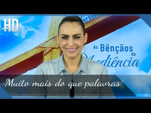 Muito mais do que palavras // Bispa Cléo