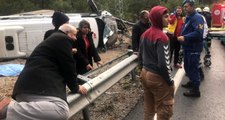 Son Dakika! Antalya'da Yolcu Otobüsü Devrildi: Ölü ve Yaralılar Var